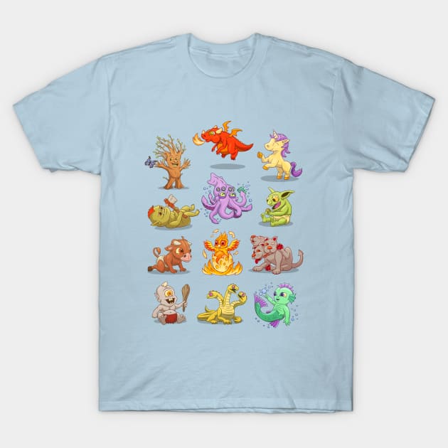 Diapers & Dragons T-Shirt by Kindred Kiddos